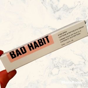 BRAND NEW IN BOX - Bad Habit Eyes Open Caffeine & Peptide Eye Cream